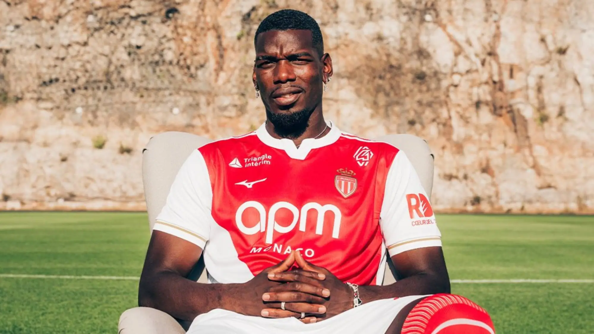 Paul Pogba AS Monaco, X @AS_Monaco