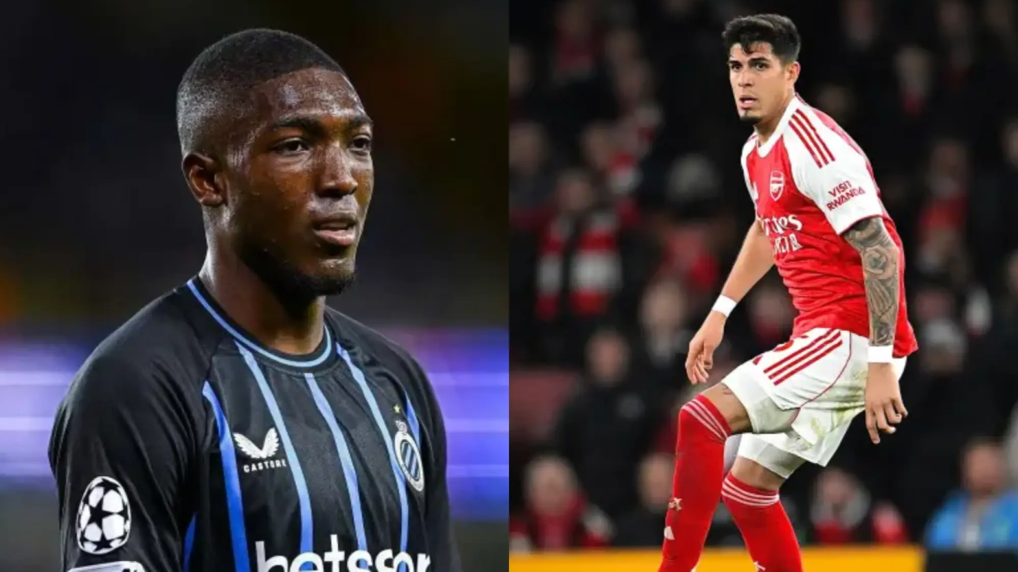 Joel Ordoñez y Piero Hincapié, Redes