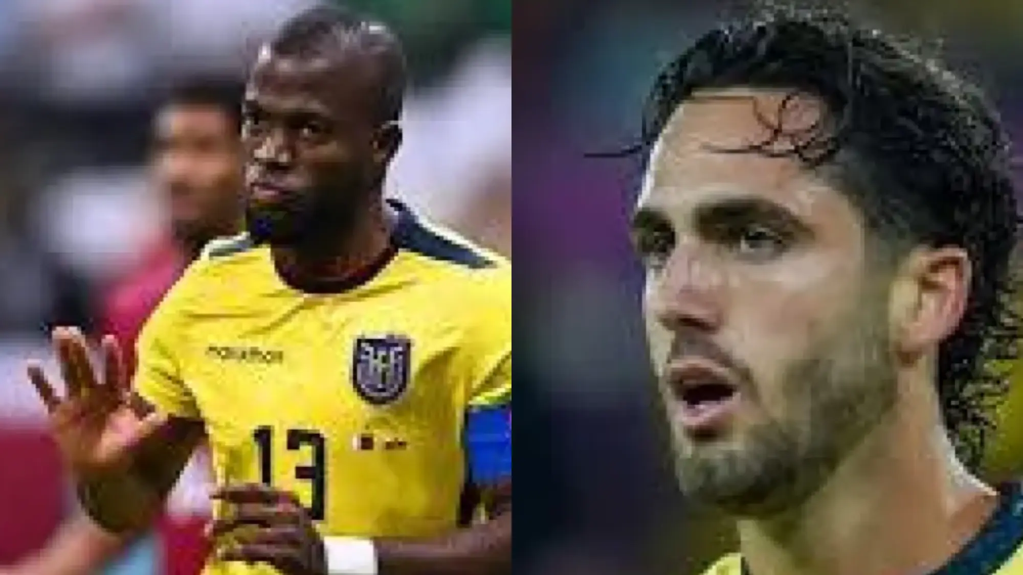 Enner Valencia y Leo Campana, redes