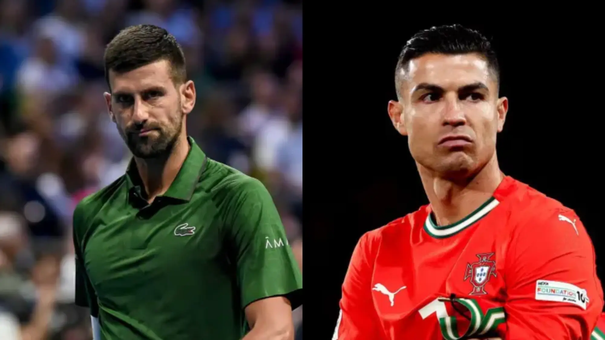 Djokovic y Cristiano Ronaldo, Redes