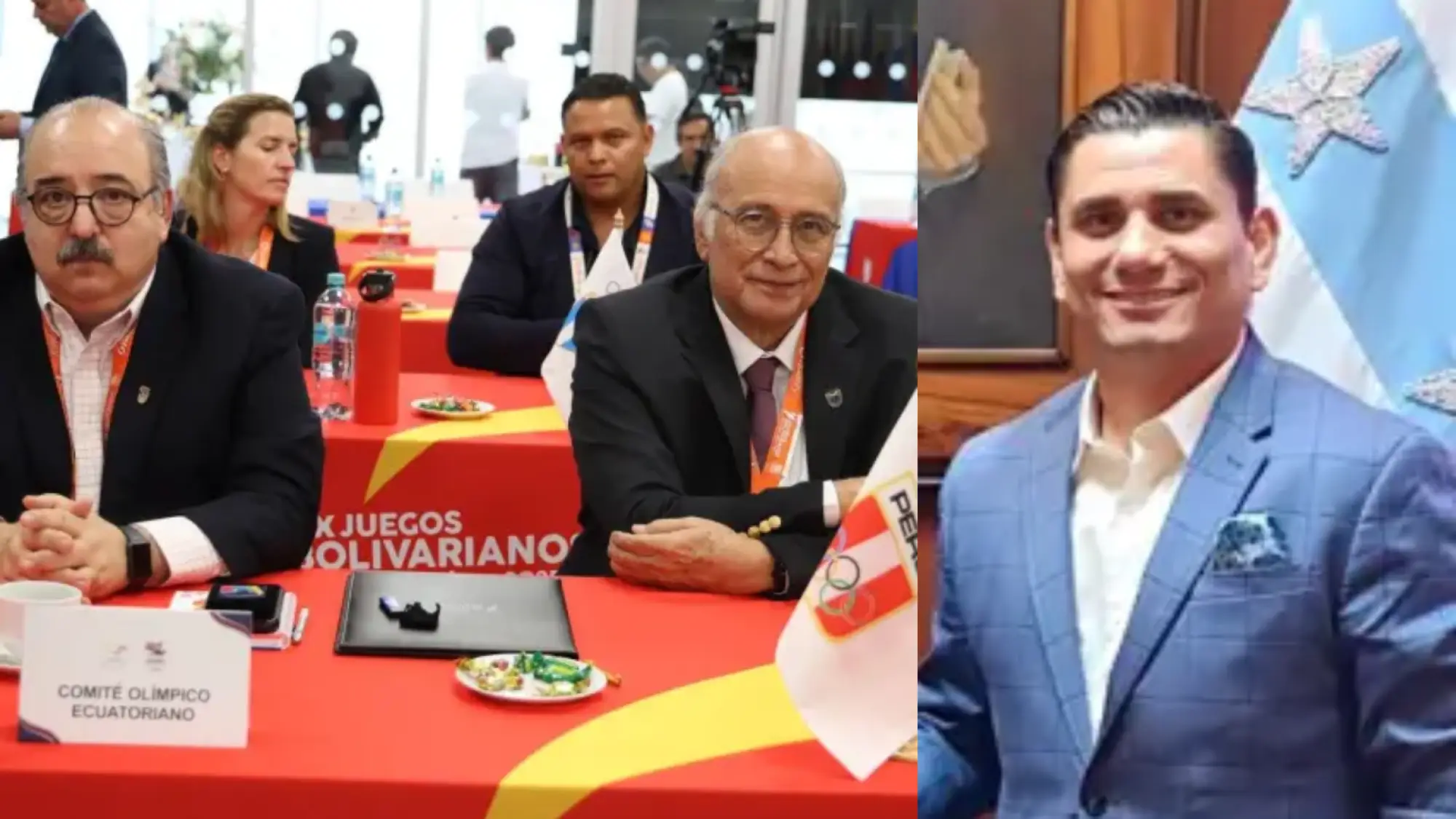 John Zambrano, Jorge Delgado y Roberto Ibáñez, Redes