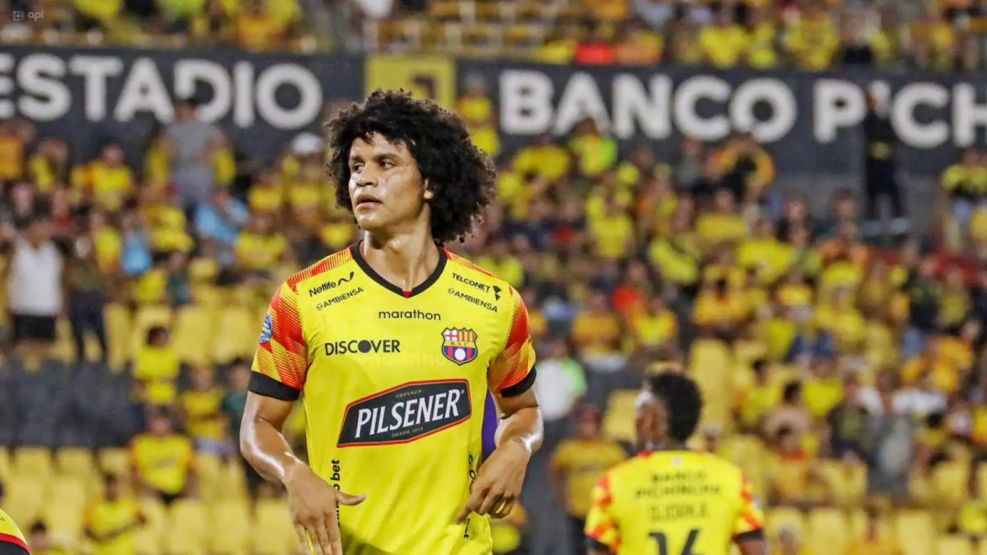 Eduard Bello en su estadía en Barcelona sc., API