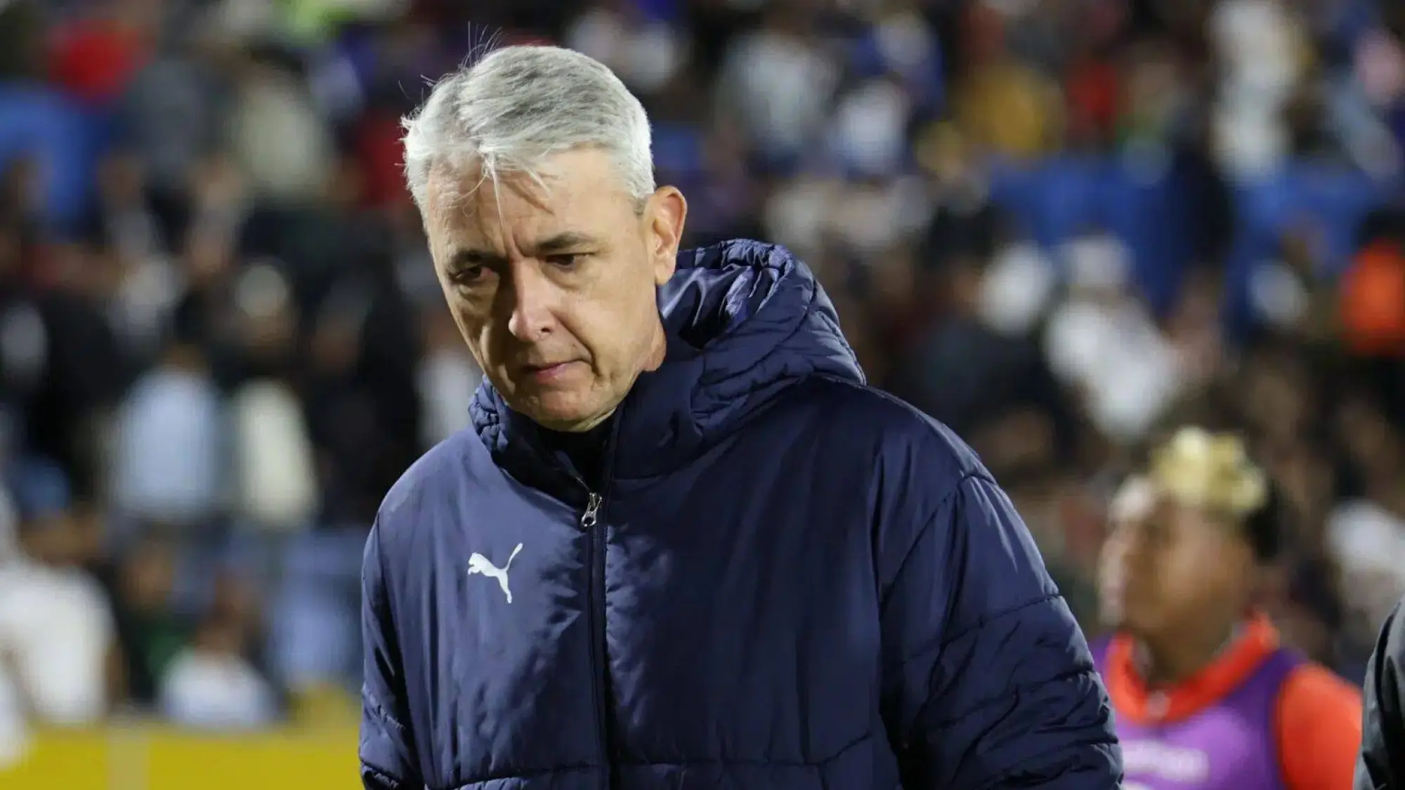 Tiago Nunes luego de perder la final de Copa Ecuador., API