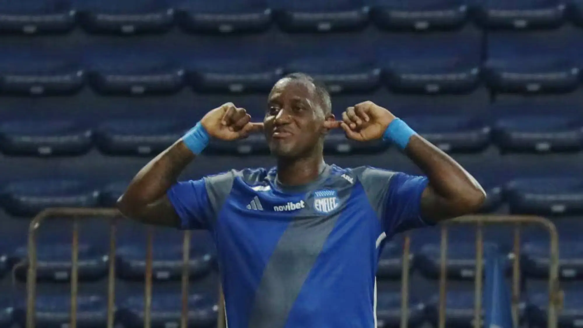Jaime Ayoví en su último paso por Emelec., API