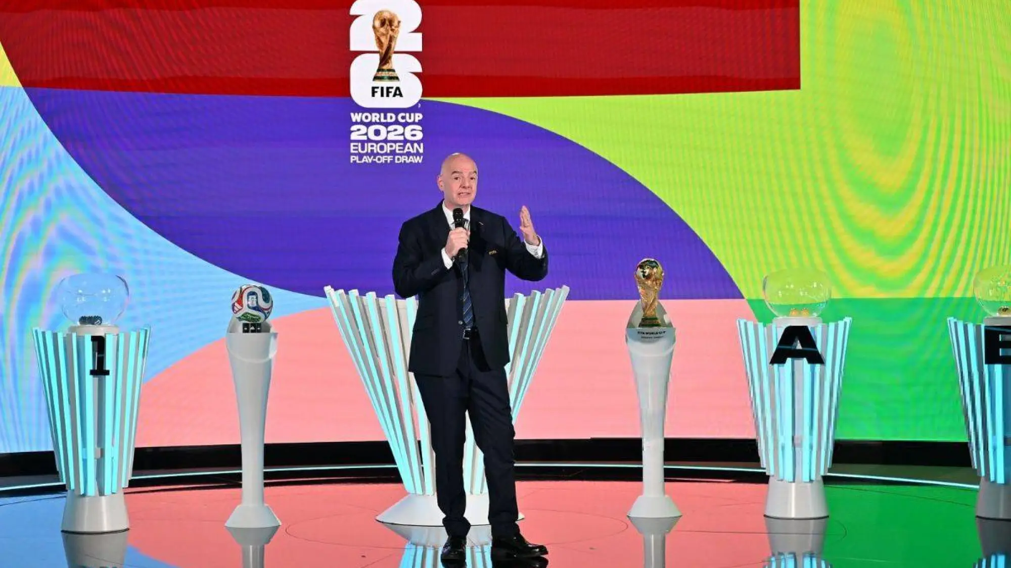 Sorteo mundial , Redes