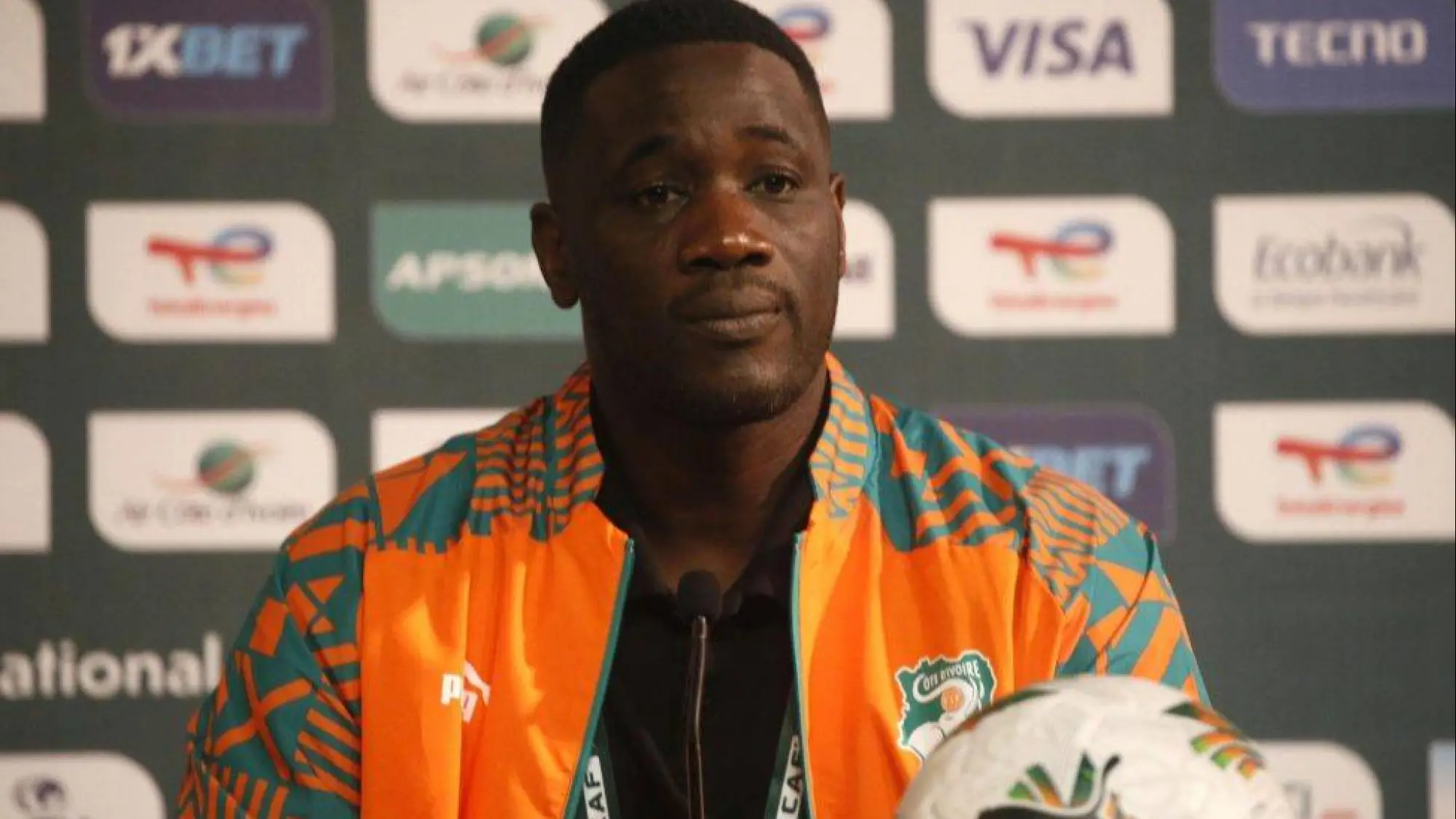 Emerse Faé, director técnico de Costa de Marfil, AFP