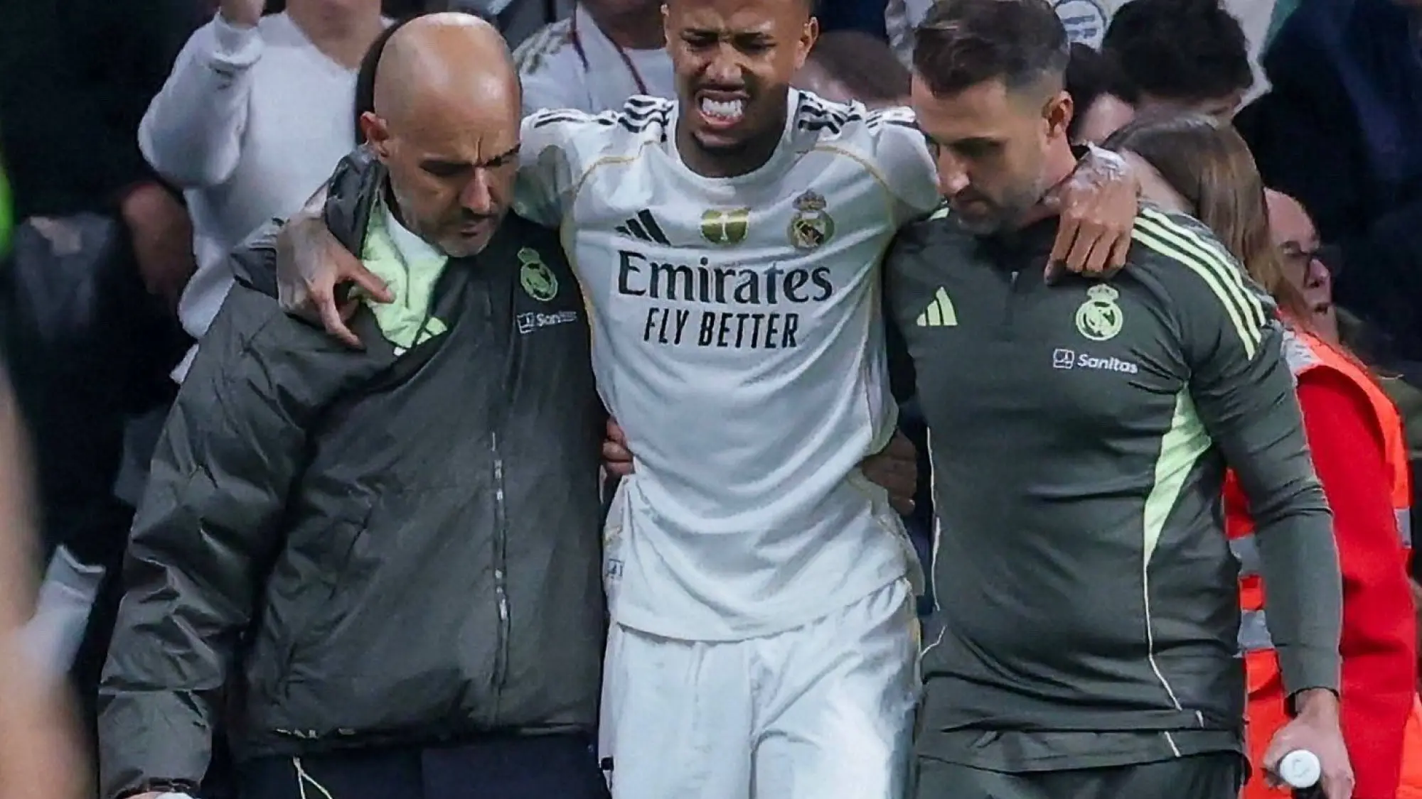 Eder Militão se suma a las lesiones del Real Madrid, redes