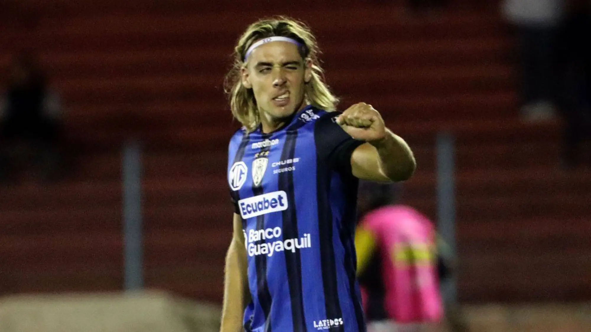 Claudio Spinelli en un partido con IDV., API