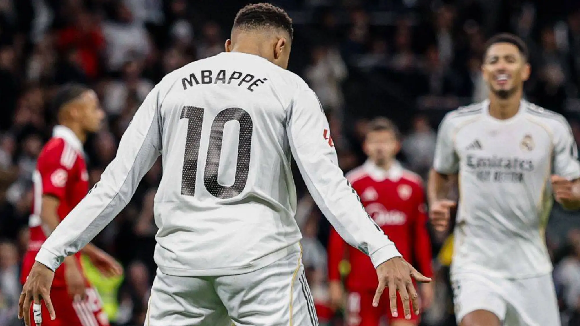 Mbappé y Bellingham le dieron el triunfo a Real Madrid., @RealMadrid