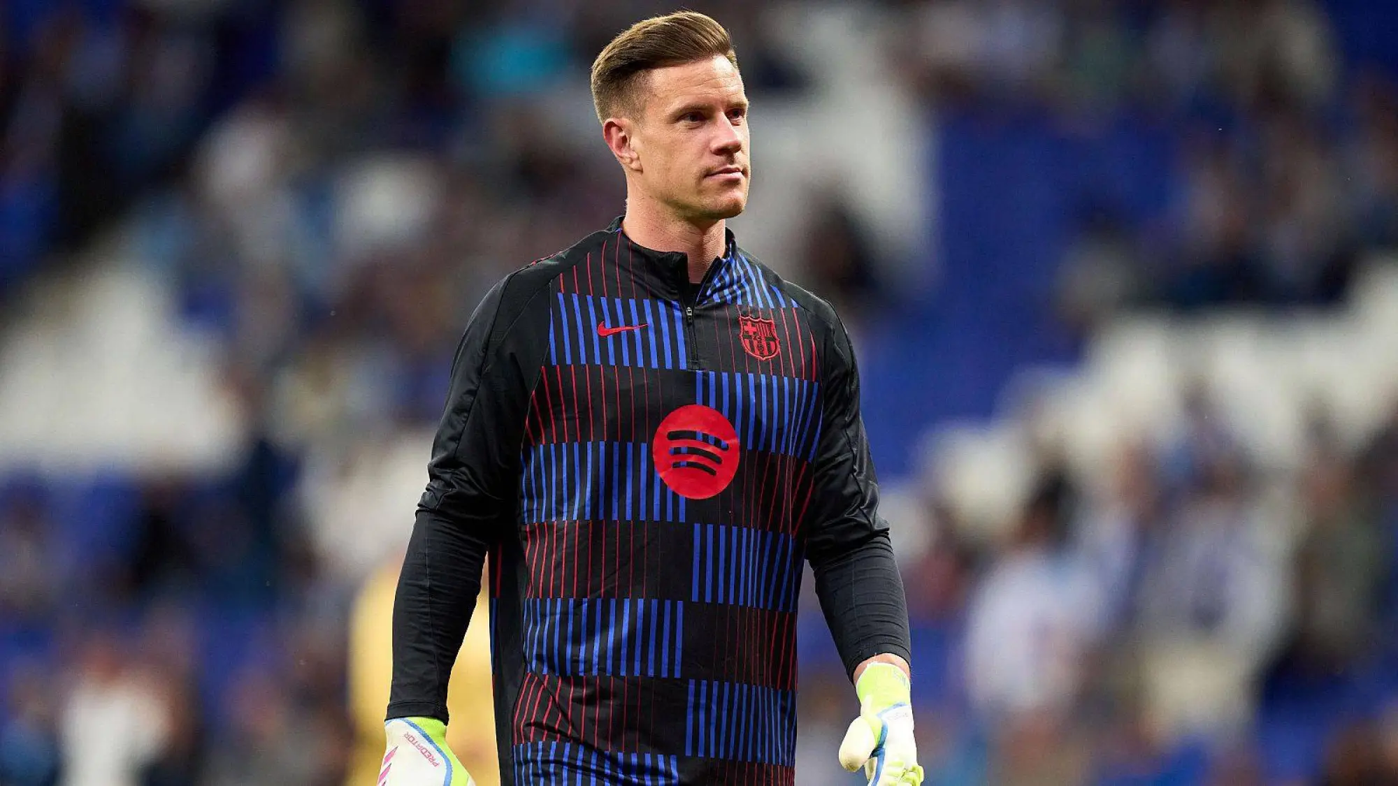 Ter Stegen saldría del FC Bacelona., EFE