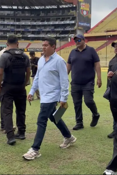 Logística del Inter Miami visitó el estadio Monumental 