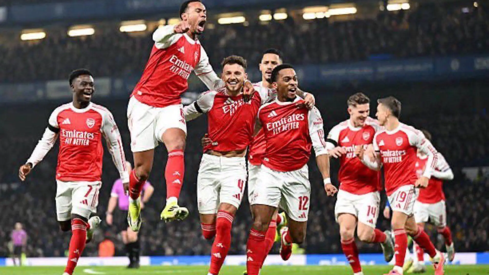 Arsenal se tomó Stamford Bridge. , @Arsenal