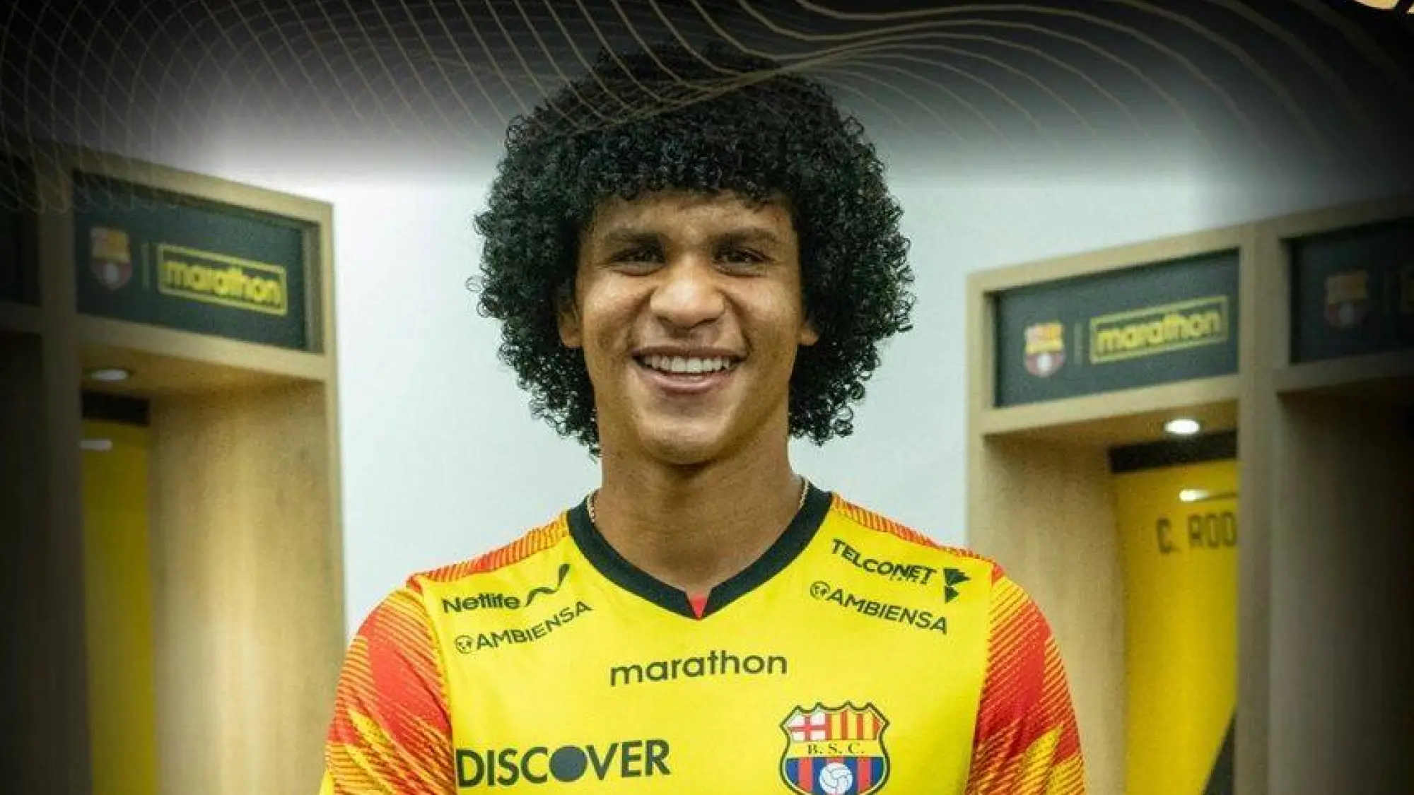 Eduard Bello con la camiseta de BSC., @BarcelonaSC