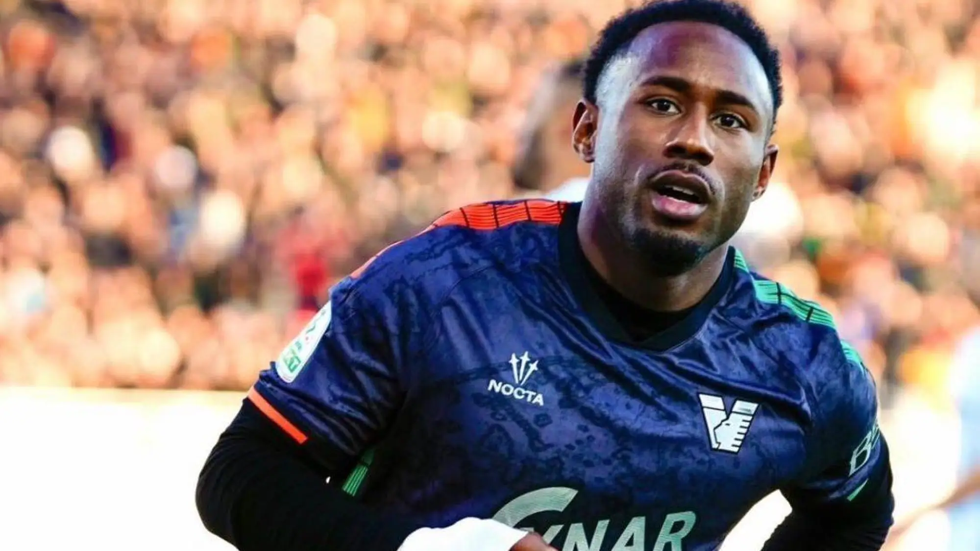 Yeboah vuelve a convertir con el Venezia., Redes