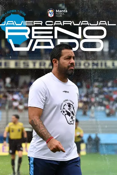 Manta FC ratifica a Javier Carvajal como su DT
