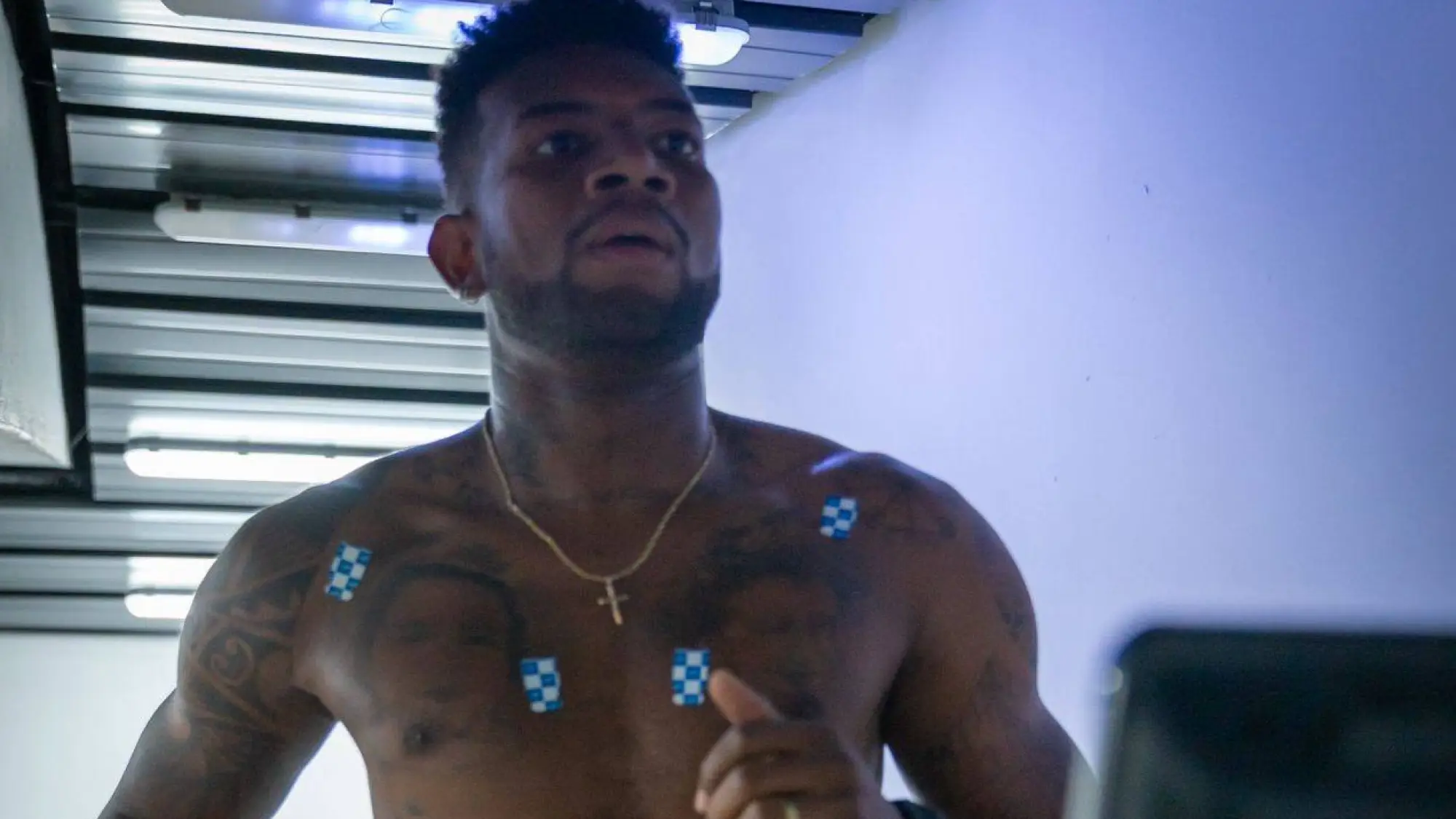 Gustavo Vallecilla ya entrena con normalidad., @BarcelonaSC