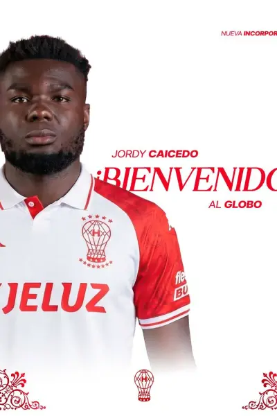 Jordy Caicedo es presentado oficialmente como nuevo delantero de Huracán