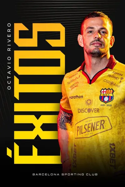 Barcelona SC anuncia la venta definitiva de Octavio Rivero a Universidad de Chile