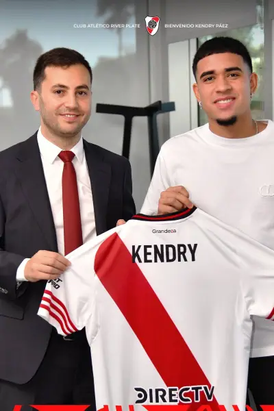 OFICIAL: Kendry Páez es nuevo jugador de River Plate