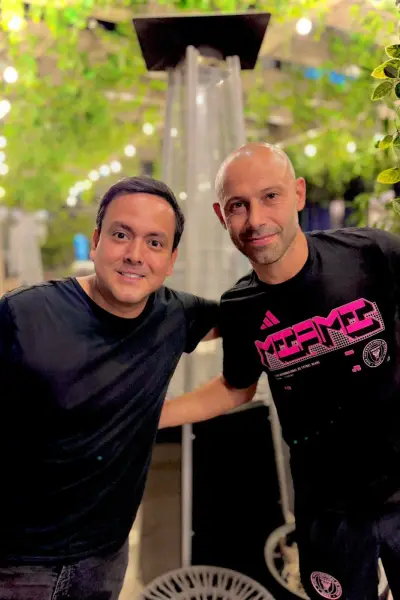 El organizador del partido de la historia se reunió con Mascherano