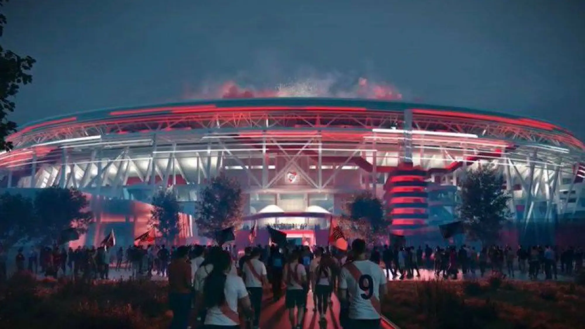 Así será el nuevo estadio Monumental de Núñez., @riverplate