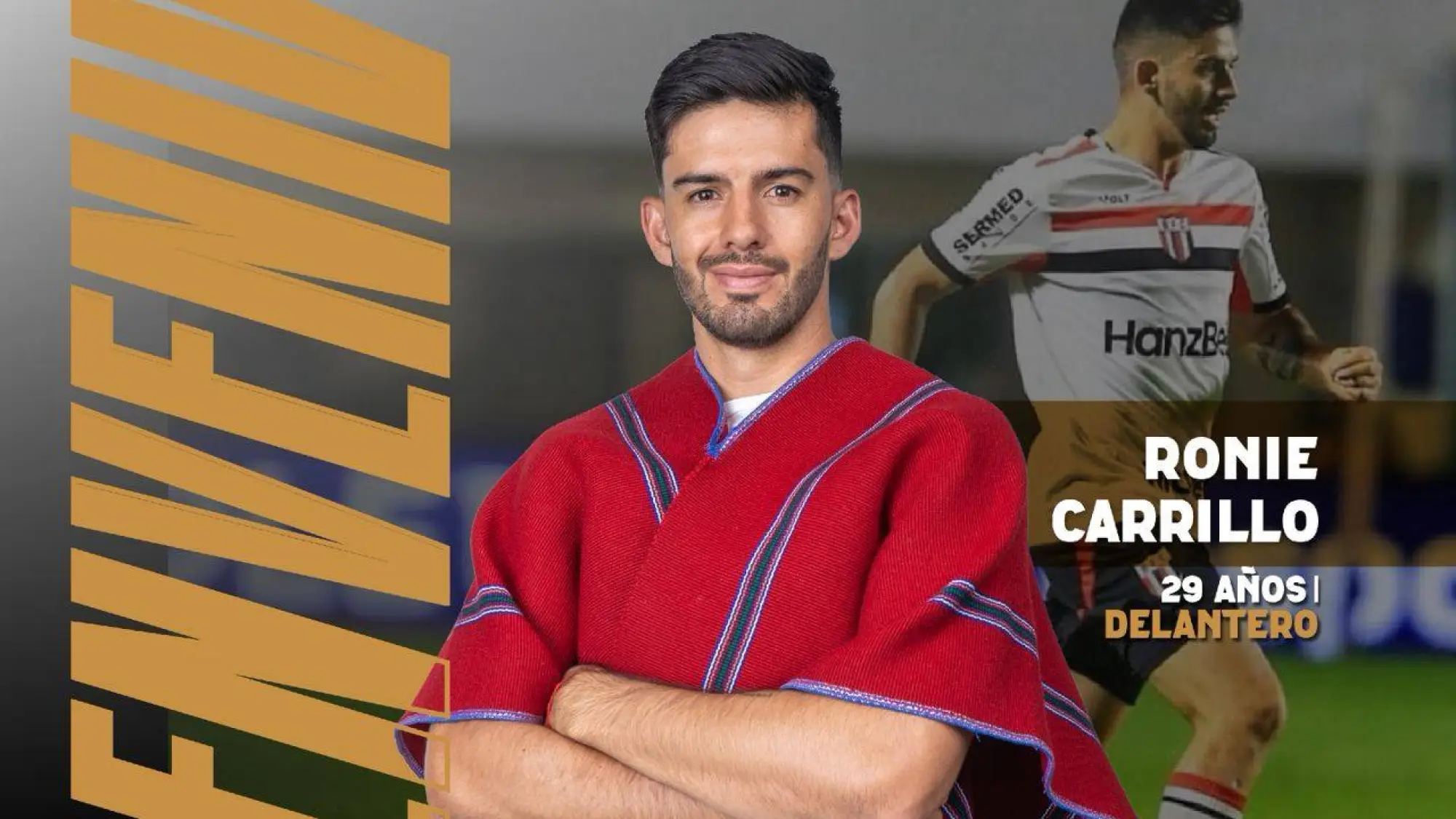 Ronnie Carrillo jugador del Ponchito., @ClubMushucRuna1