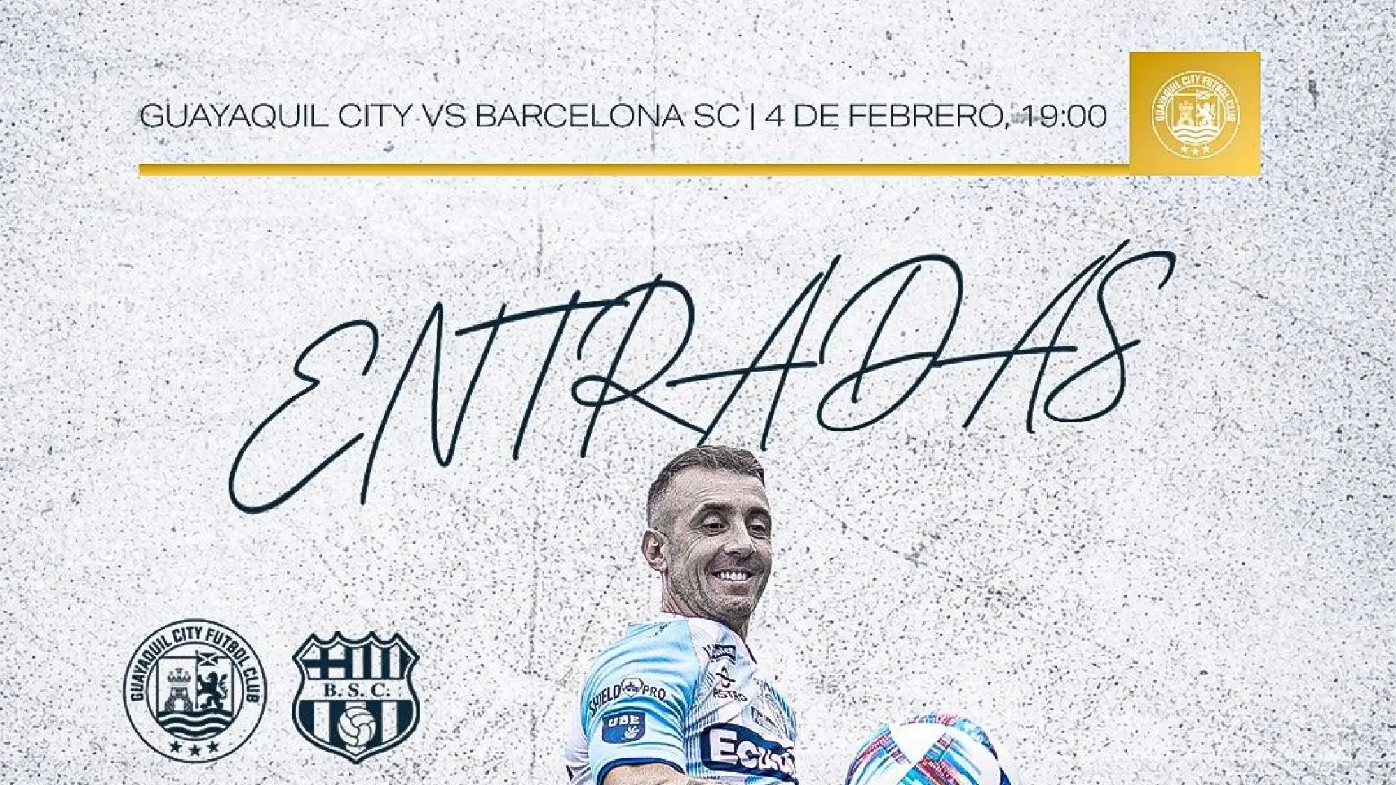 Guayaquil City vs Barcelona , Redes