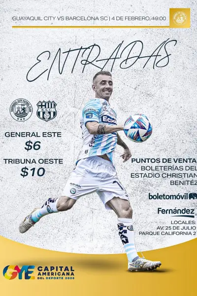YA ES OFICIAL: Barcelona le devolverá la visita a Guayaquil City