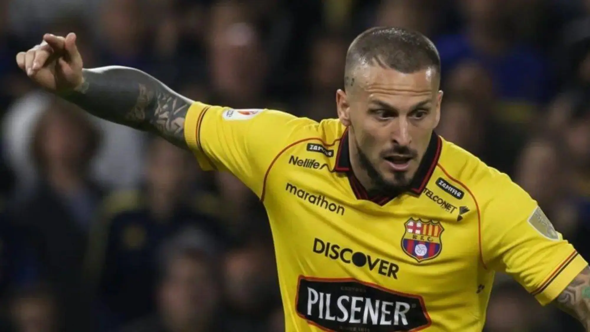 Darío Benedetto jugará en Barcelona Sc., IA Redes