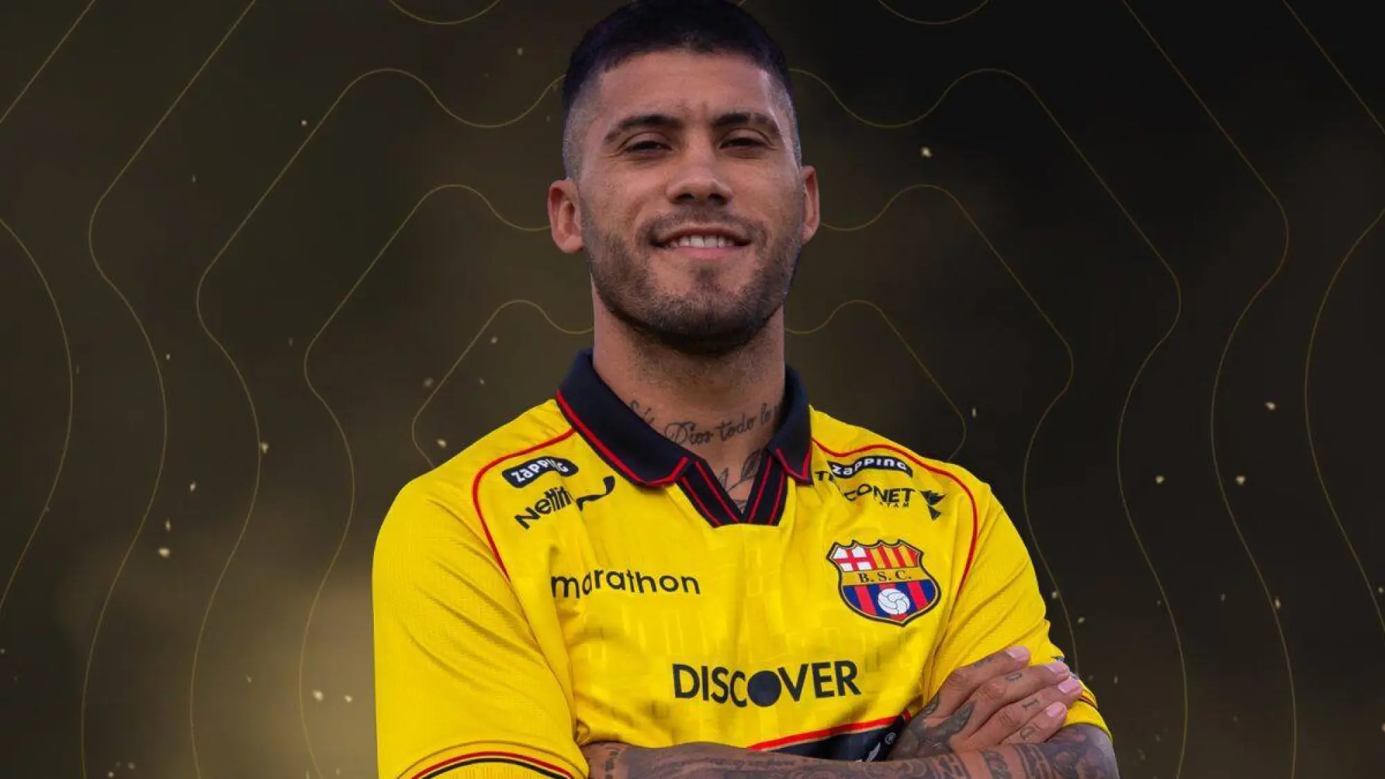 Milton Celiz presentado en Barcelona Sc., @BarcelonaSC