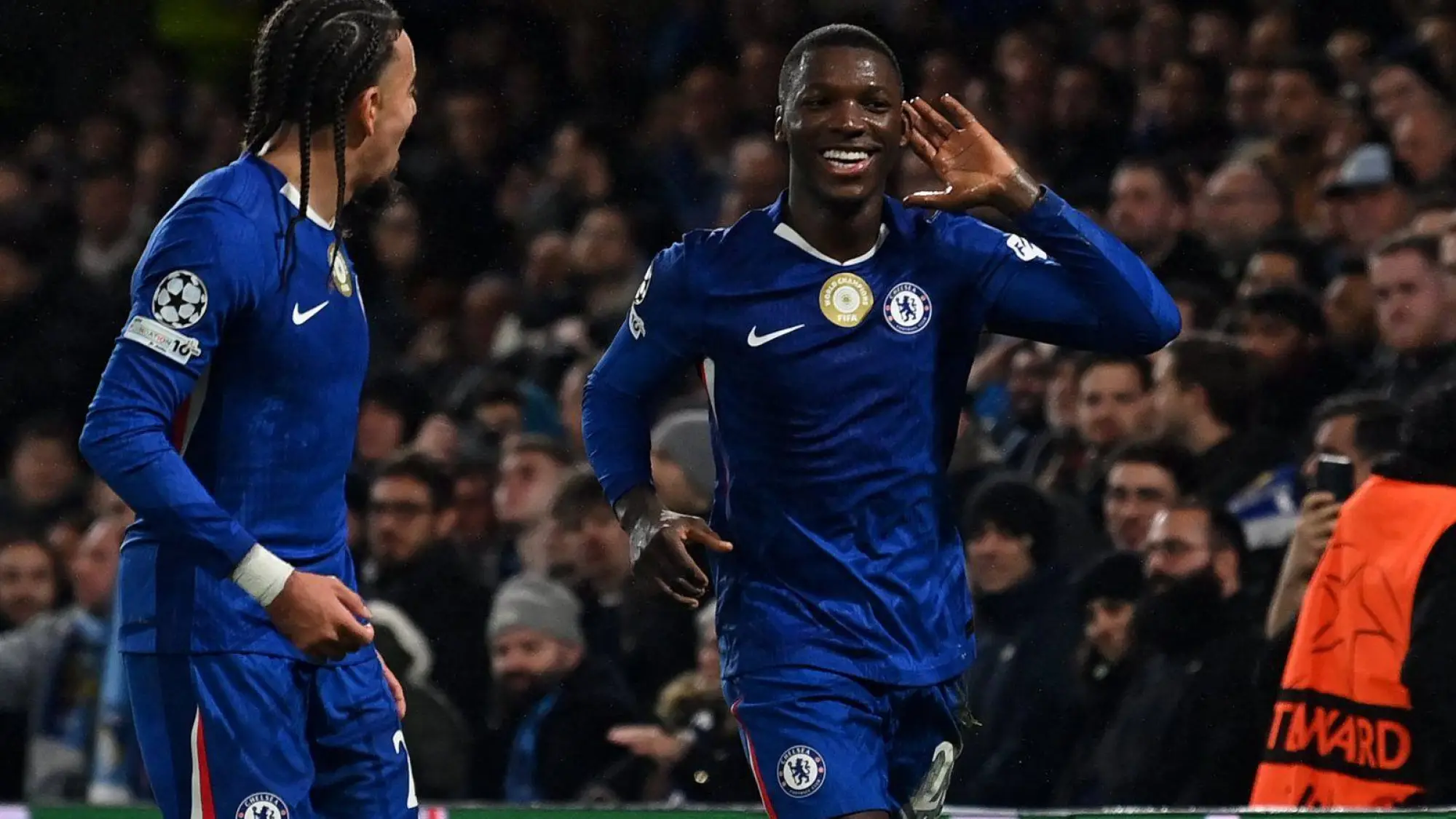 Moisés Caicedo y su gol salvador., @Chelsea Fc