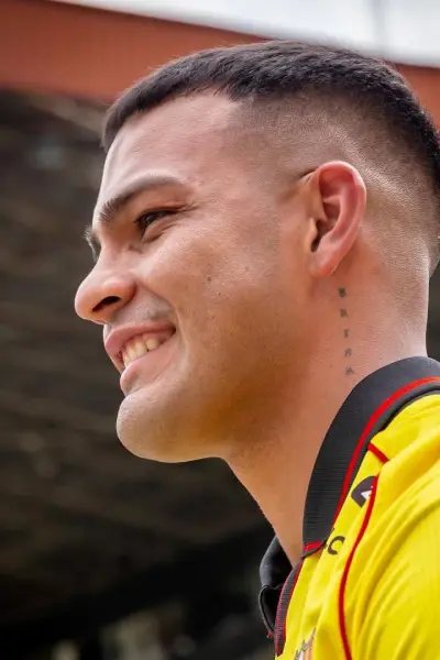 Matías Lugo baja ante Argentinos Juniors 