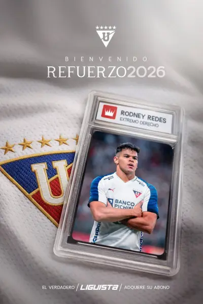 Liga de Quito refuerza su ataque con la llegada del paraguayo Rodney Redes