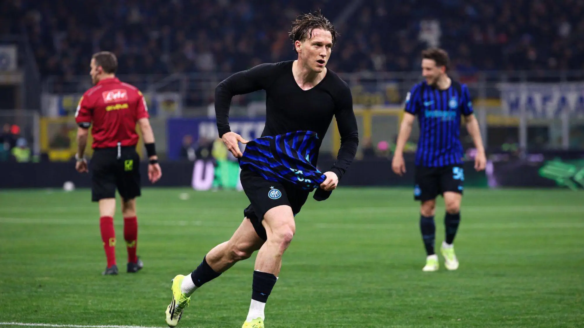 Piotr Zielinski hizo el gol de la victoria para Inter., @Inter