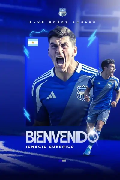 Emelec oficializa a Ignacio Guerrico