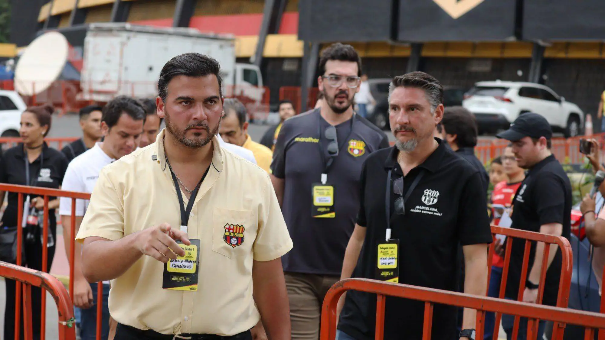 Antonio Álvarez en las últimas elecciones de Barcelona sc., El Universo