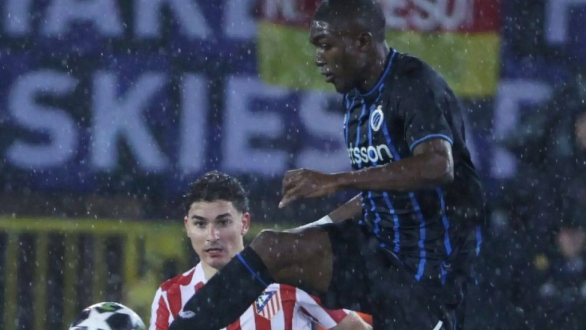 Joel Ordóñez y una noche para el olvido en Brujas., AFP