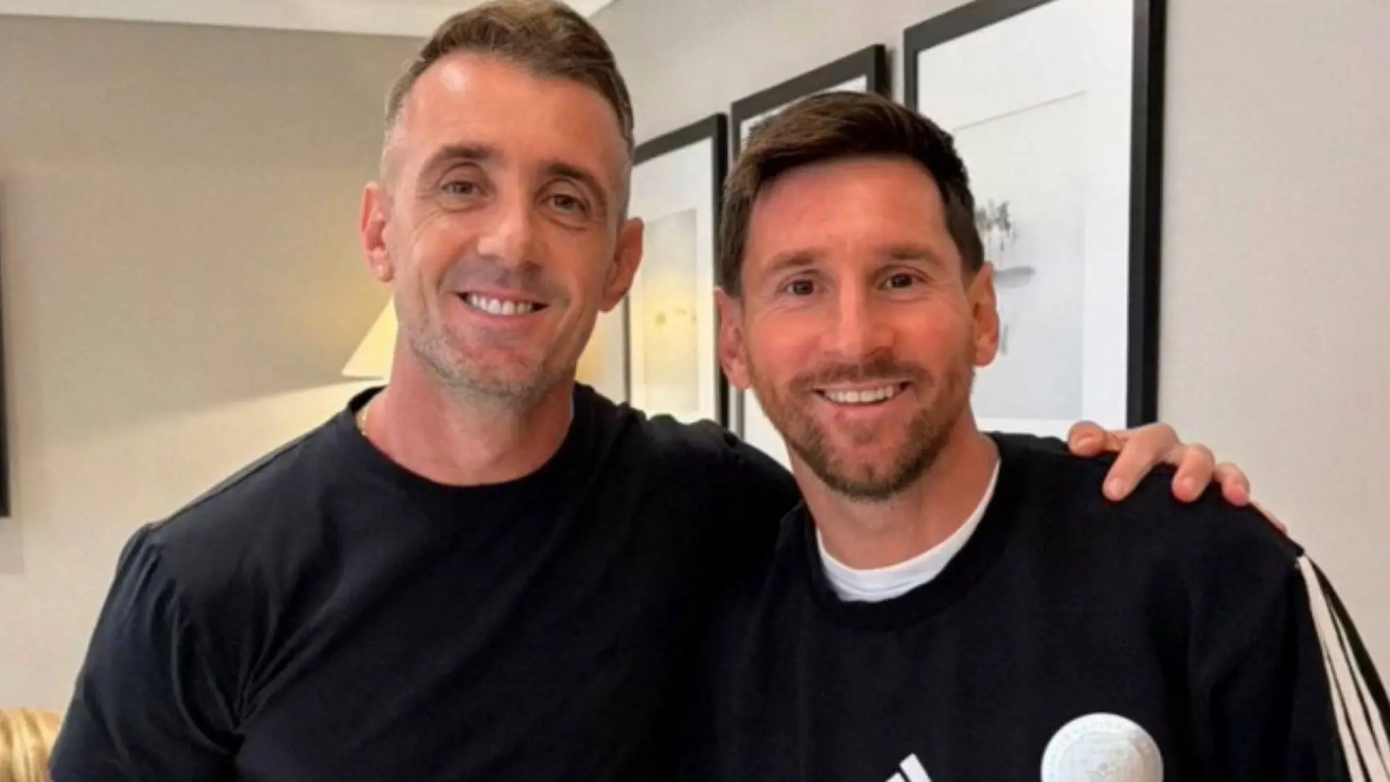 Damián Díaz y Lionel Messi , Redes 