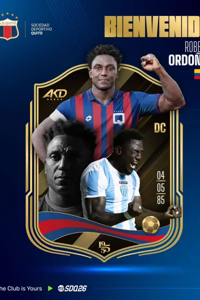 Oficial: Roberto ‘la Tuka’ Ordóñez jugará en Deportivo Quito