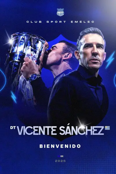 OFICIAL: Vicente Sánchez es el nuevo DT de Emelec