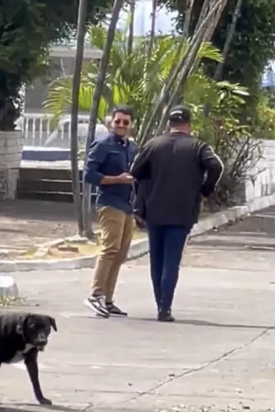 José David Jiménez y Christian Noboa llegaron a Samanes