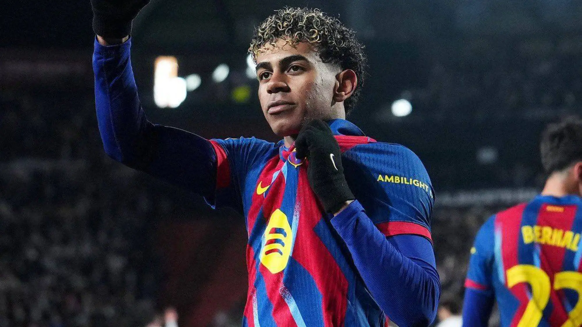 Lamine Yamala volvió a marcar., FC Barcelona