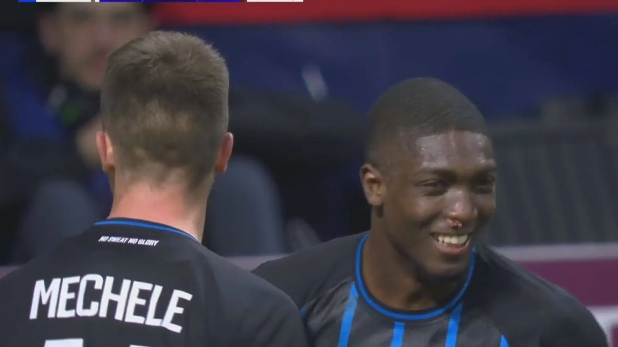 Joel Ordoñez anotó el empate transitorio de Brujas., Redes sociales