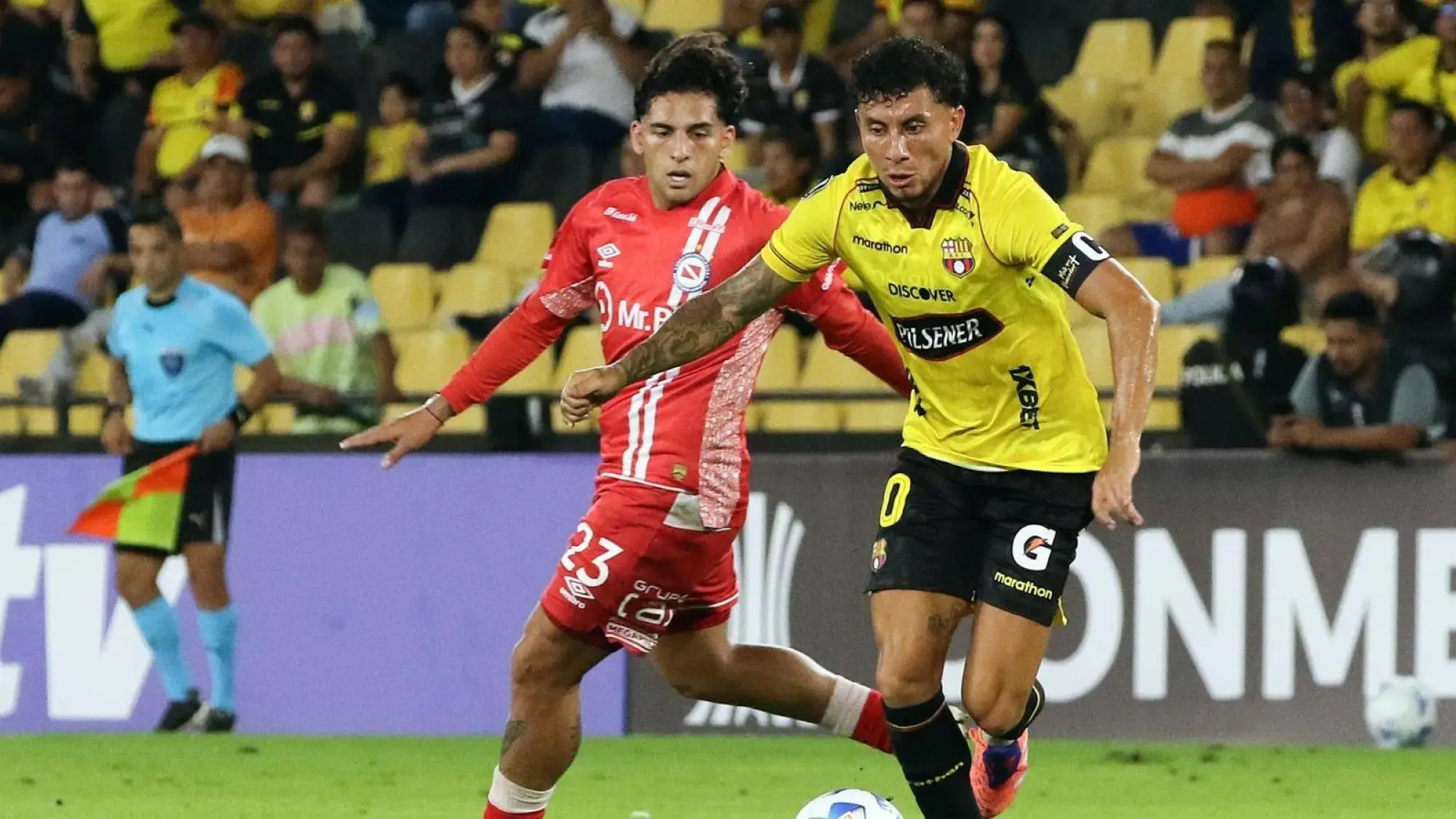 Barcelona sc va por la remontada., AFP