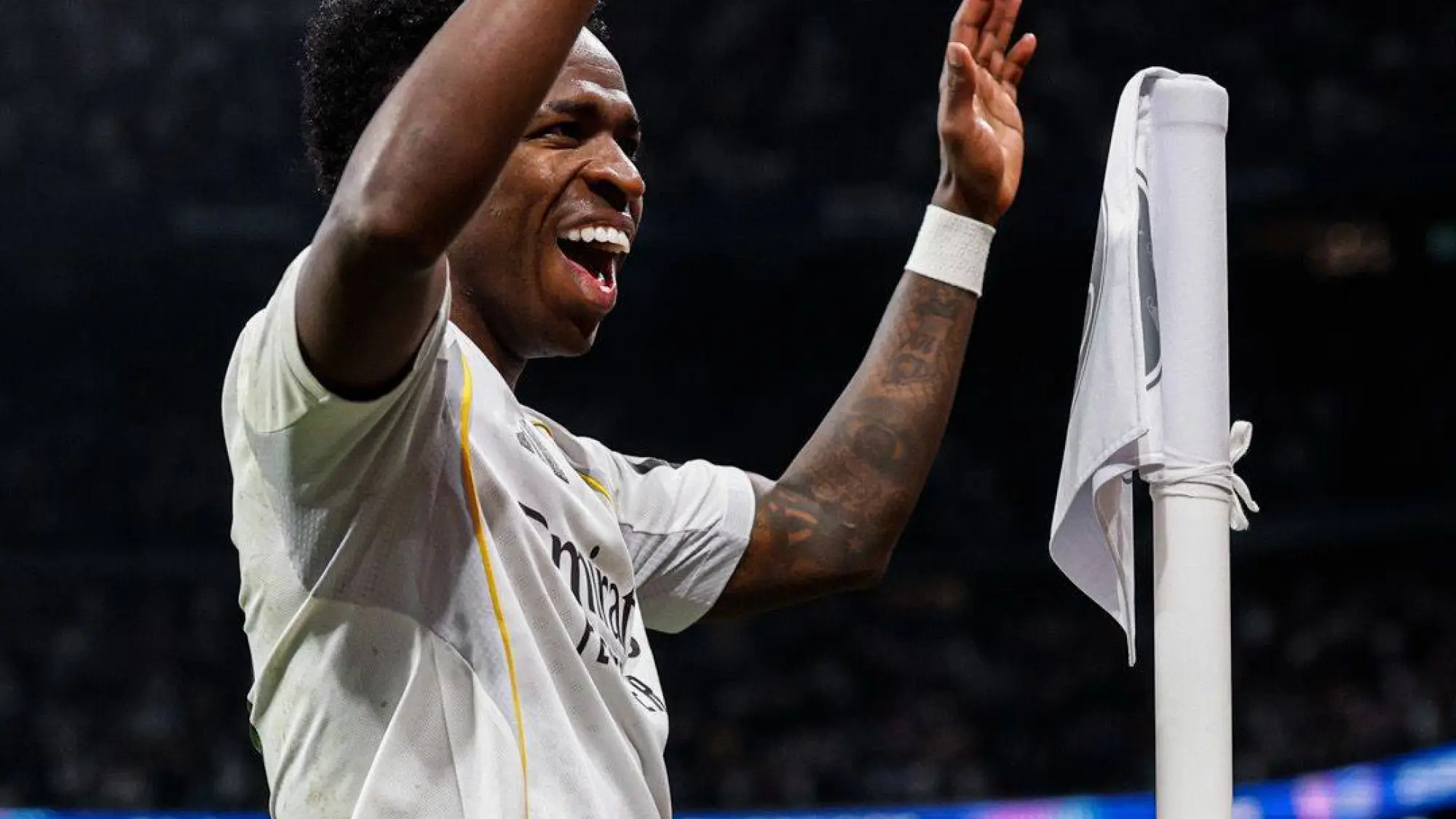 Vinicius Jr volvió a anotar., @RealMadrid