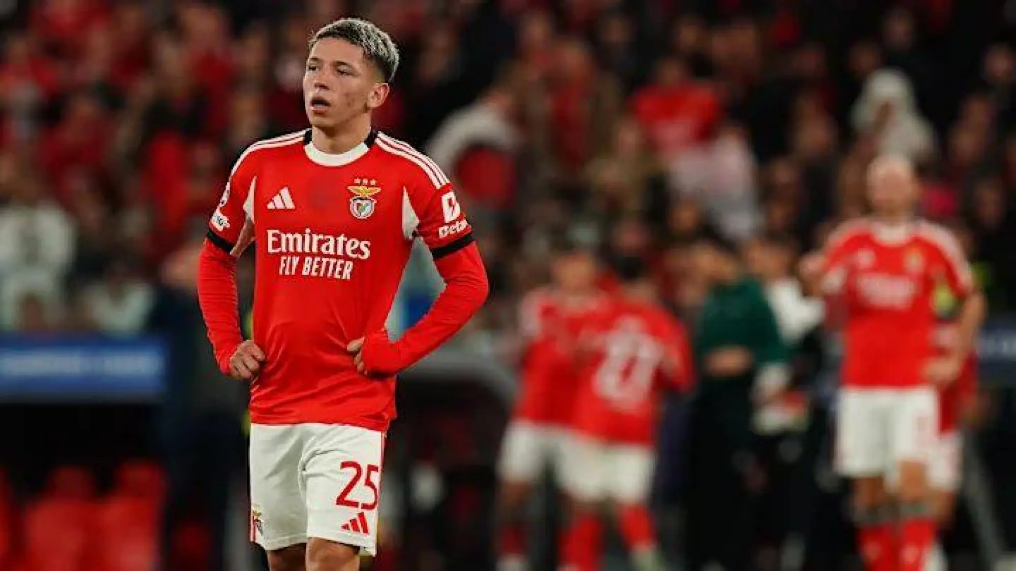 Gianluca Prestianni suspendido., AFP