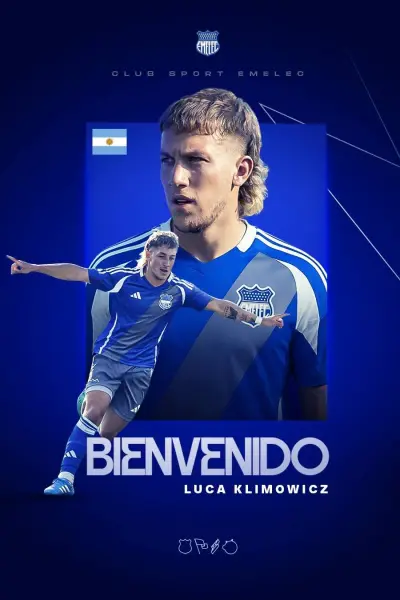 Emelec oficializa a Luca Klimowicz