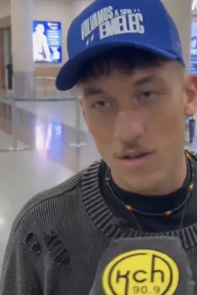 Luca Klimowicz llegó a Guayaquil 