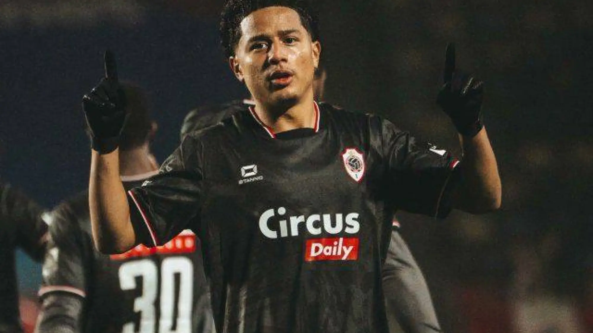 Anthony Valencia anotó un gol en Bélgica., AFP