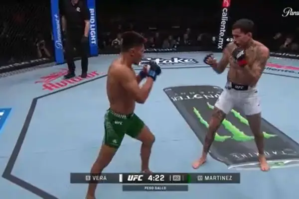 Chito Vera perdió en UFC ante David Martínez 